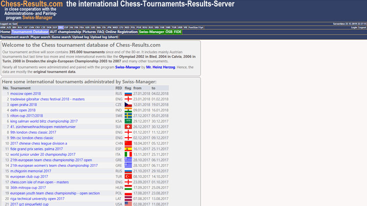 Advertise on Chess-Results Website - ADspot