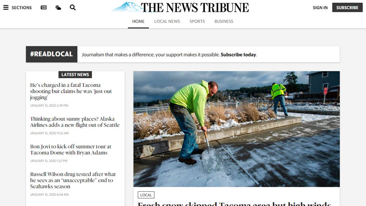 Tacoma News Tribune